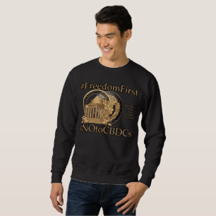 Sweatshirt #FreedomFirst : Portefeuille de la liberté - Embra