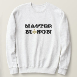 Sweatshirt Freemason Carré et Compass Master mason