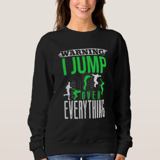 Sweatshirt Freerunner saying Backflip acrobatic Parkour