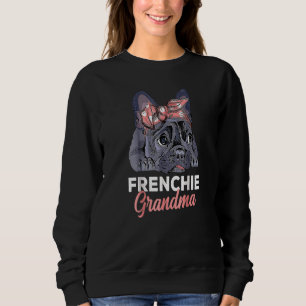 Sweatshirt French Bulldog Grand-mère Frenchie Chien Fête des 
