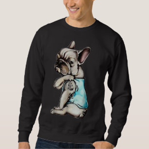 Sweatshirt French Bulldog Je Ne Suis Pas Un Carlin