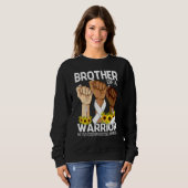 Sweatshirt Frère De Main D'Un Guerrier Multiples Exos Hérédit (Devant entier)