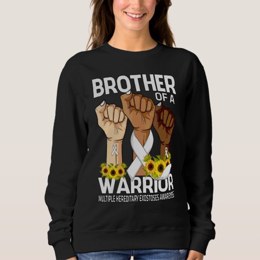 Sweatshirt Frère De Main D'Un Guerrier Multiples Exos Hérédit (Devant)