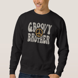Sweatshirt Frère Groovy Années 70 Nostalgie Esthétique 1970 R