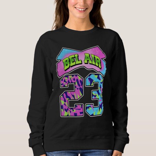Sweatshirt Fresh Air Number 23 Alternate Bel Air 5s Matching (Devant)