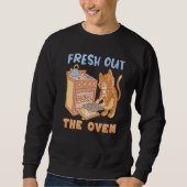Sweatshirt Fresh from the Oven Bakery Baking Donut Cake Baker (Devant)