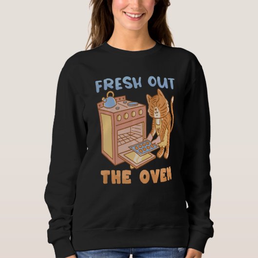 Sweatshirt Fresh from the Oven Bakery Baking Donut Cake Baker (Devant)
