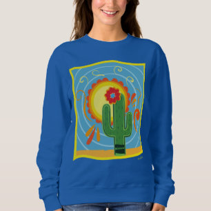 Sweatshirt Frida Kahlo Cactus Graphic