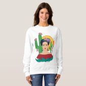 Sweatshirt Frida Kahlo Desert Graphic (Devant entier)