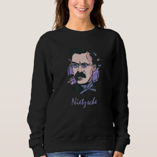 Sweatshirt Friedrich Nietzsche Philologue allemand & Philolog