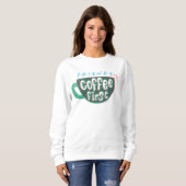 Sweatshirt FRIENDS™ | Café d'abord (Devant entier)