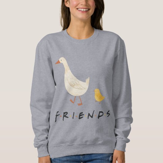 Sweatshirt FRIENDS™ | Le poussin et le canard (Devant)