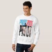 Sweatshirt FRIENDS™ | PIVOT PIVOT PIVOT Citation (Devant entier)