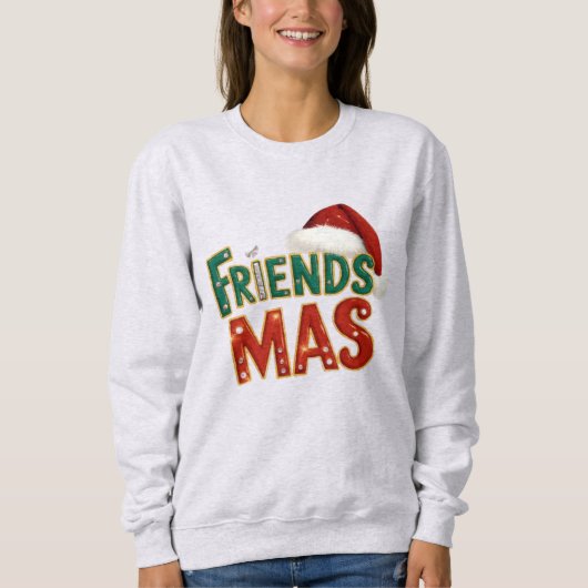 Sweatshirt FriendsMas Christmas | Funny Holiday Friends Gift  (Devant)