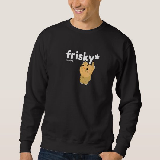Sweatshirt Frisky Fete Tiger mignon (Devant)