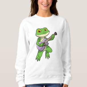 Sweatshirt Frog à Musique avec Guitare