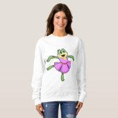 Sweatshirt Frog Ballet Dance (Devant entier)
