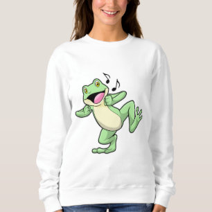 Sweatshirt Frog Music Dance