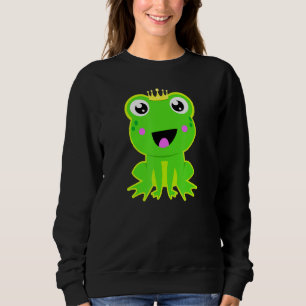 Sweatshirt Frog Prince Funny Fairy Tale Lover Cadeau Toddler 