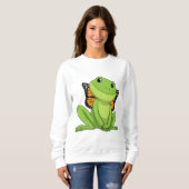 Sweatshirt Frog with Butterfly (Devant entier)