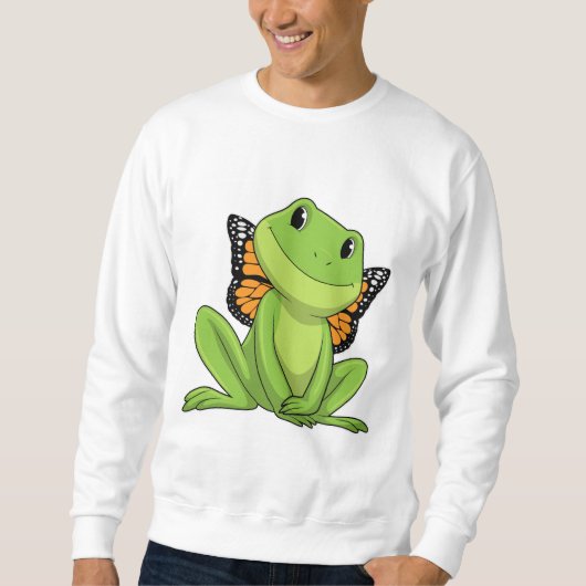 Sweatshirt Frog with Butterfly (Devant)