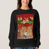 Sweatshirt Frohe Weihnachten (Devant)