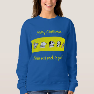 Sweatshirt From our pack to yours - Christmas
