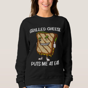 Sweatshirt Fromage Grillé cool Art Pour Hommes Femmes Sandwic