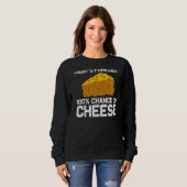 Sweatshirt Fromage Pour Hommes Femmes Ricotta Fromage I Love (Devant entier)