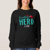 Sweatshirt Frontline Héros Cna Travailleur Frontline Essentie (Devant)