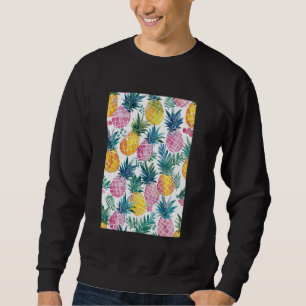Sweatshirt Fruit d'ananas Motif vintage
