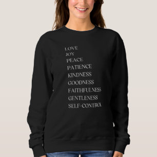 Sweatshirt Fruit de l'Esprit Christian Premium