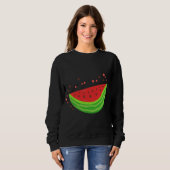 Sweatshirt Fruit de pastèque (Devant entier)