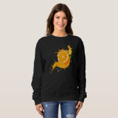 Sweatshirt Fruit orange 1 (Devant entier)
