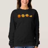 Sweatshirt Fruit orange 2 (Devant)