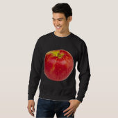 Sweatshirt Fruit sain d'Apple (Devant entier)