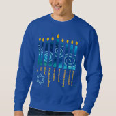 Sweatshirt Fruit Spirituel HANOUKKA (Devant)