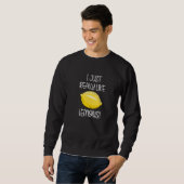 Sweatshirt Fruits Citriques Vitamines Limonade d'Été (Devant entier)