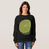 Sweatshirt Fruits de chaux (Devant entier)