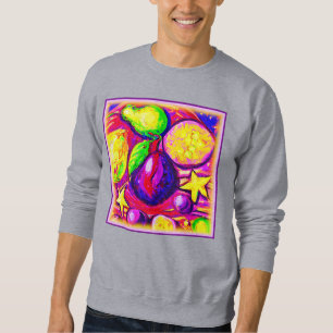 Sweatshirt Fruits et étoiles vibrants. Commandez dès maintena