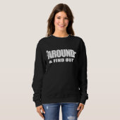 Sweatshirt Fu Ck Autour Et Découvrez (Devant entier)