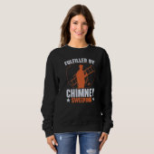 Sweatshirt Fulfilled By Chimney Sweeping Job Career Chimney W (Devant entier)