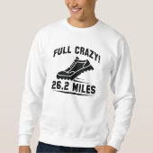Sweatshirt Full Crazy 26,2 Miles (Devant)