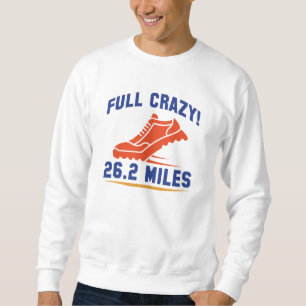 Sweatshirt Full Crazy 26,2 Miles
