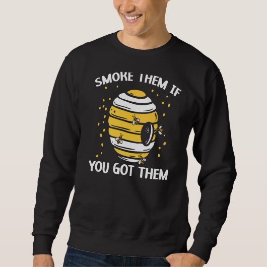Sweatshirt Fumez-Les Si Vous Les Avez Abee Beekeeper Beekeepi (Devant)