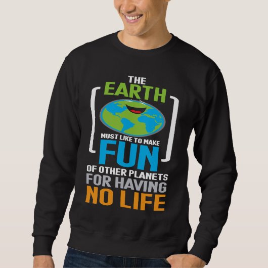 Sweatshirt Fun astronomy (Devant)
