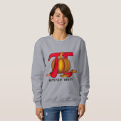 Sweatshirt Fun CITROUILLE Pi Day (Devant entier)
