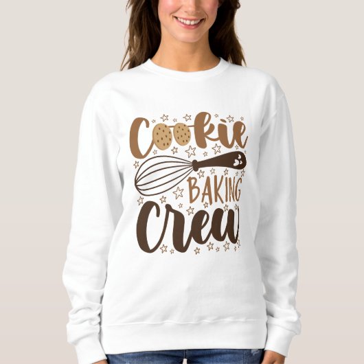 Sweatshirt Fun Cookie Baking Creative (Devant)