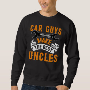 Sweatshirt Fun Garage Mécanique Oncle Voiture Les Garçons Fon
