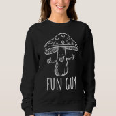 Sweatshirt Fun Guy    Mushroom mushroom (Devant)
